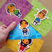 Image of iBrow 'Peoples' Postcards