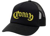 Image of TRUCKER HAT - Gold on Black