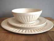 Image of Fluted Dinner Plate by Judy Jackson