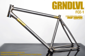 Image of GRNDLVL Fixed Gear freestyle frame 44cm