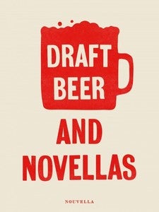 Image of Novellas + beer poster