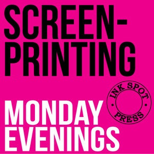 Image of Screenprinting Monday Evenings: June / July