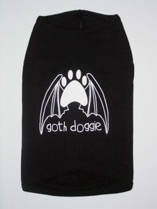 Image of Goth Doggie - Dog Tee