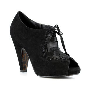 Image of Ellie ODAY Victorian Pinup Ankle Bootie Heels