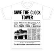 Image of Get Outta Town Records "Save the Clock Tower" Shirt