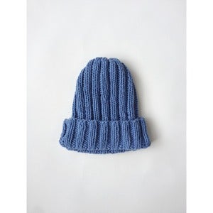 Image of Double Rib Toque | French Blue