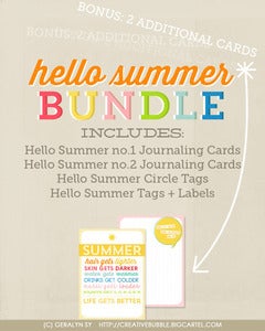 Image of *NEW* Hello Summer Bundle (Digital)