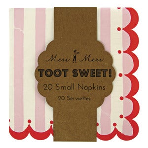 Image of Toot Sweet Stripe Napkins