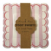 Toot Sweet Stripe Small Plates