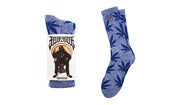 HUF Plantlife Socks - HUF X Snoop 420 BLUE