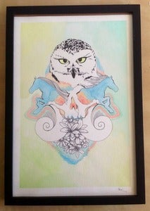 Image of Bring em in original painting