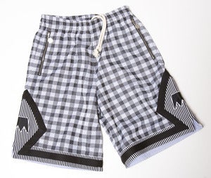 Image of UNDRCRWN "Gingham" Shorts | Black / White
