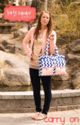 Image of Carry On Bag ~ Paper Pattern