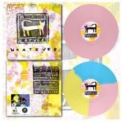 Image of DK035: Nai Harvest - Whatever 12" LP - 2nd Press - Light Pink /100, Tri-Colour /200
