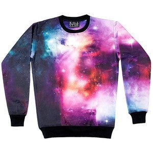 Image of Purple Galaxy Sweatshirt