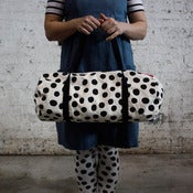 Image of BLACK SPOT BARREL BAG