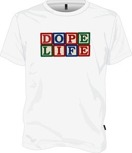 Image of Alphabet Blocks Tee (WHITE)