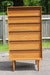 Image of Stunning large vintage Danish teak and rosewood chest of drawers Heals c1960s