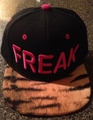 Image of Freaky tiger SnapBack (pink/black)