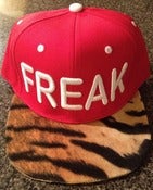 Image of Freaky tiger SnapBack (red/white)