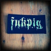 Image of Fukpig Logo Embroidered Patch