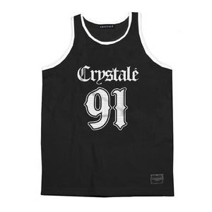 Image of Jersey Tank Top in Black