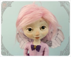 Image of SOLD~ Teacup Fairy ~ Pink Tea by the Filigree