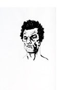 Image of LaMotta "Raging Bull" Original Drawing