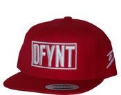 Image of DFYNT Red Snapback Hat Cap