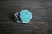 Image of White Filigree Ring 