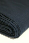 Image of Dark navy ribbing (by the third metre)