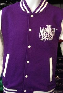 Image of PURPLE VARSITY JACKET