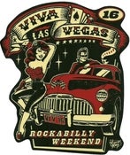 Image of VLV 16 Sticker ~ Vince Ray