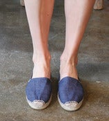 Image of Denim Espadrille