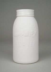 Image of large beaver jar