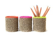 Image of Covered Pot - Neon Top