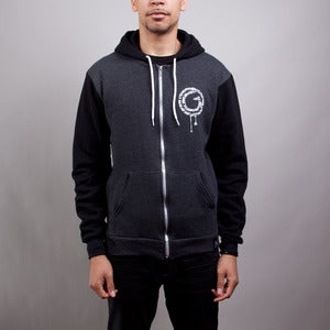 Image of Bold Hoodie grey/black