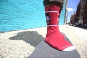 Image of Digi Nerd Socks Red