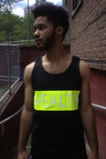 Image of Wealth Tank Black/Neon/White