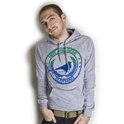 Image of Heather Grey Classic Logo Pull-Over
