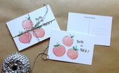 Image of you're a peach postcards