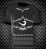 Image of Tribal SWIISH™ Black Short Sleeve Performance Tee