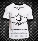 Image of Tribal SWIISH™ White Short Sleeve Performance Tee