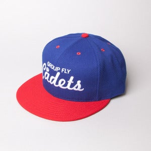 Image of Cadet Wool Snapback Royal Blue/Red 