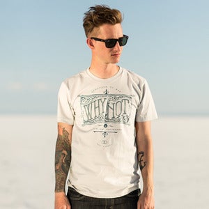 Image of "Why Not" Mens crew neck