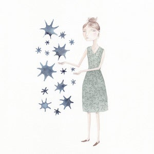 Image of Seeing Stars-original drawing