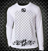 Image of UNBOUND White Long Sleeve Performance Tee