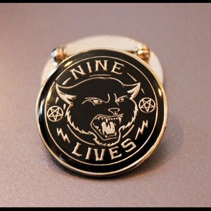 Image of Nine Lives Pin Badge