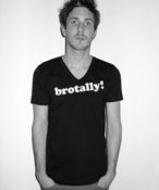 Image of V-Neck- Black/White