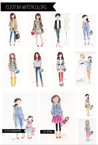 Image of CUSTOM WATERCOLORS